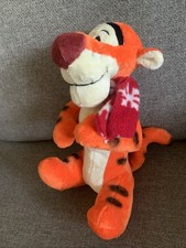 Winnie The Pooh TIGGER with Snowflake Scarf 11  Plush Stuffed Animal Disney