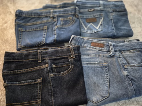 Girls Jeans Size 12 Lot Of 6 Pieces, 2 Shorts & 4 Denim Jeans