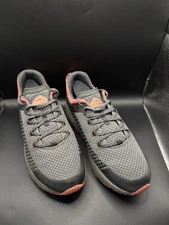 L.L.Bean Women's North Peak Ventilated Trail Hiking Shoes Gray/Reef Coral SZ 11