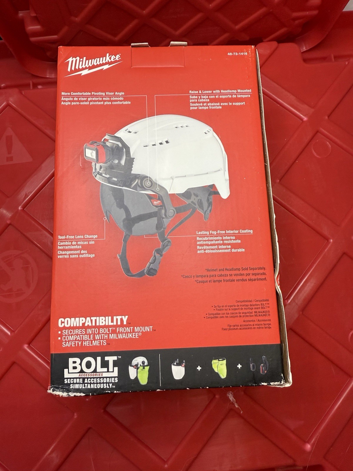 Milwaukee 48-73-1416 BOLT Eye Visor - Tinted Dual Coat Lens