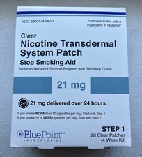 Bluepoint Nicotine Transdermal System 21g, 7 Patches
