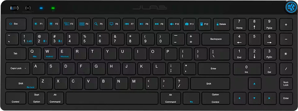 JLab - JBuds Wireless Keyboard - Black