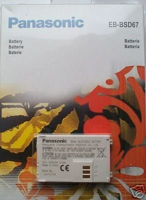 Orginal Panasonic Akku EB-BSD67 - Bild 1 von 1