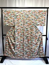 Vintage Japanese Silk kimono - Chic Pattern kimono