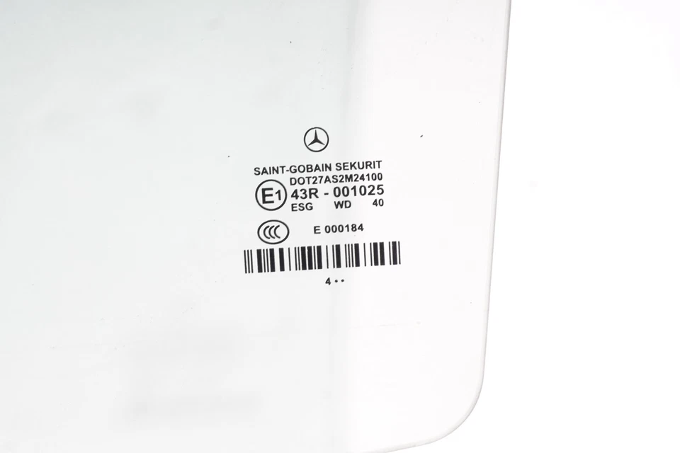 2003 - 2009 MERCEDES-BENZ E500 W211 REAR RIGHT PASS SIDE DOOR WINDOW GLASS OEM - Изображение 3 из 4