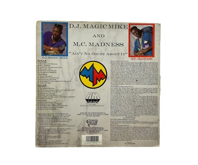 DJ Magic Mike & MC Madness Ain't No Doubt About It Red 2LP Vinyl
