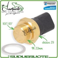 S2R Temperatur Wasser Sensor FüR Radiator Ape Quargo 500/750 2004-2017 Piaggio