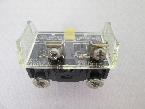 Allen-Bradley 800T-XD1 Bulletin 800T Serie D flacher Kontaktblock - Bild 3 von 6