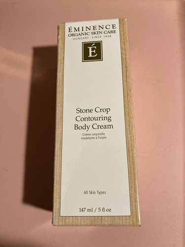 Eminence Organic Skin Care Stone Crop Contouring Body Cream NIB 147 ml/ 5 oz