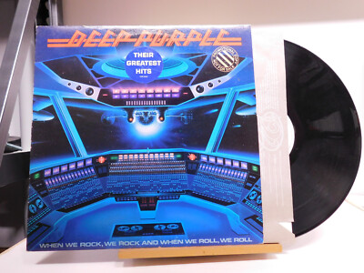 Deep Purple promo rock LP When We Rock We Rock When We Roll We Roll