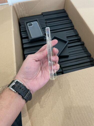 LOTTO DI 50 CUSTODIE APPLE IPHONE 12 MINI TRASPARENTI SENZA MARCHIO - Foto 5 di 8