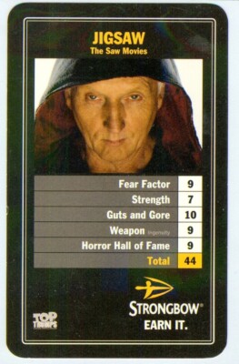 1 x Film Infokarte Puzzle - The Saw Movies - R081