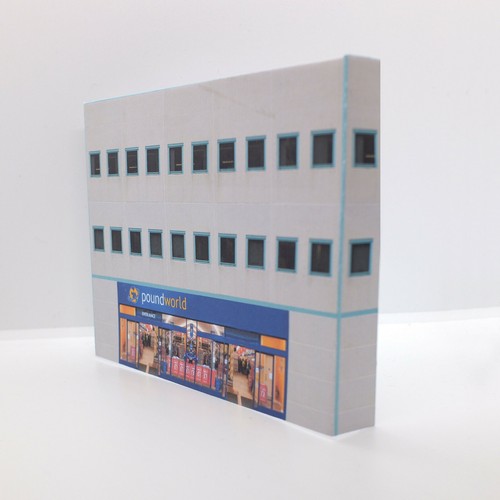 Tarjeta de bajo relieve calibre oo construcción libra tienda escala 1/76 4 mm modelo C84 - Imagen 4 de 6
