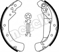 Metelli Bremsbackensatz Bremsbacken Hinten FüR Opel Astra G CC F48_ F08_