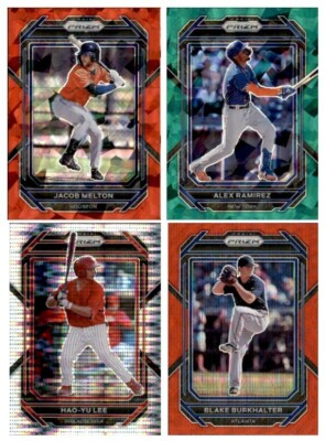 2023 Panini Prizm Parallels Choose! Wave Ice Red Pink Silver Stars Rookies HOF