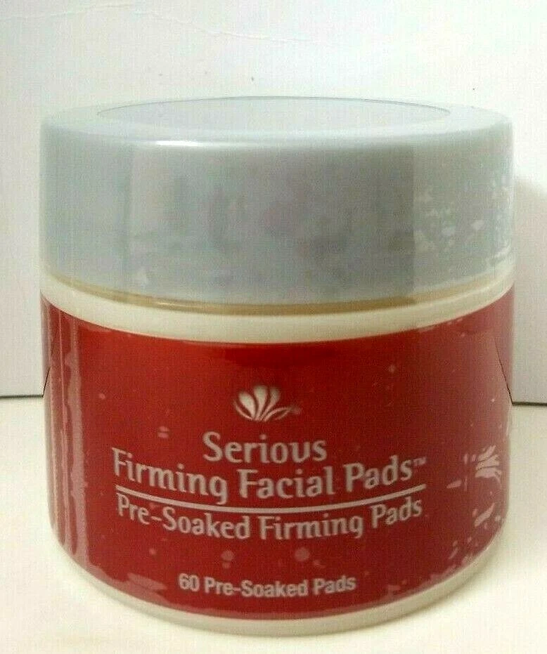CUIDADO SERIO DE LA PIEL Almohadillas faciales reafirmantes serias reafirmantes pre remojadas 60 almohadillas selladas Foto 2 de 4