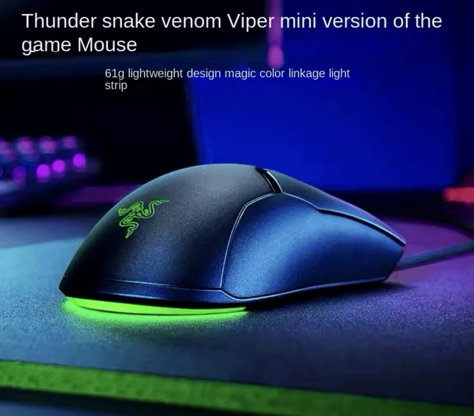 Razer Viper Mini, Wired Gaming Mouse - Image 2 of 4