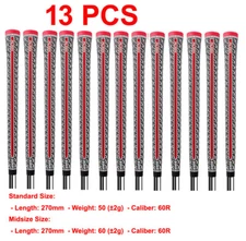 13 PCS Golf Grip Z-Grip Cord Grip Golf Club Grip Standard/Midsize 60R On Tour