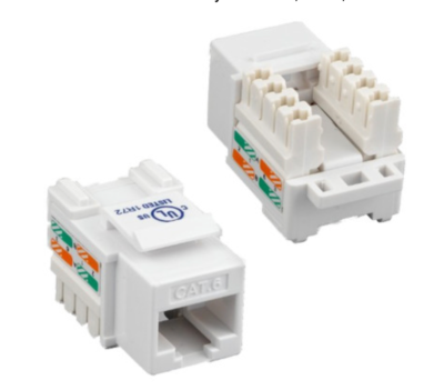 C UL US LISTED KJ8 CAT. 6 Internet Network Keystone JACK [1R72