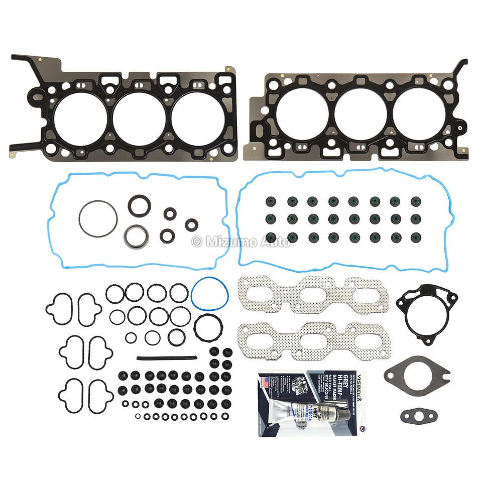 Juego completo de juntas cojinetes anillos aptos para Ford Mazda Mercury 10-12 3,0 L DOHC Foto 3 de 4