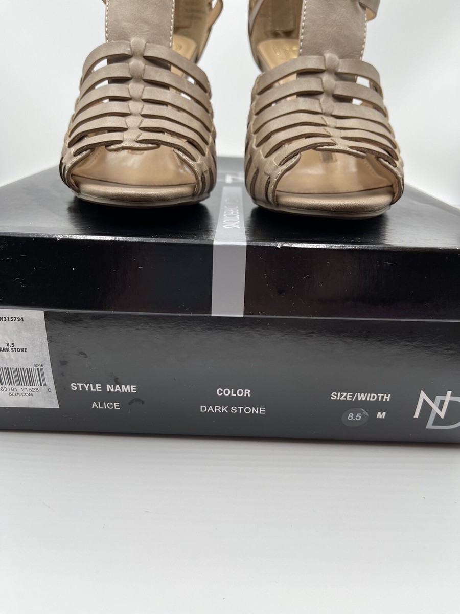 New Directions Strappy Heels Sz 8.5 | eBay
