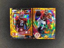 2021 Prizm Draft Picks Patrick Surtain II Orange Cracked Ice Lot! Denver RC 