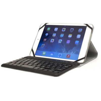 M-Edge Universal Folio Plus Pro Keyboard for 9''-10'' Tablets - Black