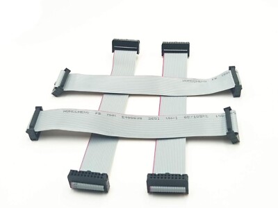 4pcs IDC Wire Flat Ribbon Cable FC/FC A-Type 20 Pins 2.54mm Pitch 180m