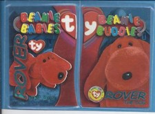 1999 Ty Beanie Babies / Buddies Cards ROVER The Dog - Teal - Series 3