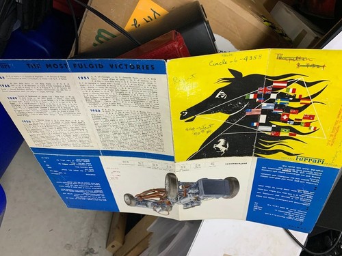 Folleto de ventas de Ferrari 212 Inter. M-77 - Imagen 6 de 6