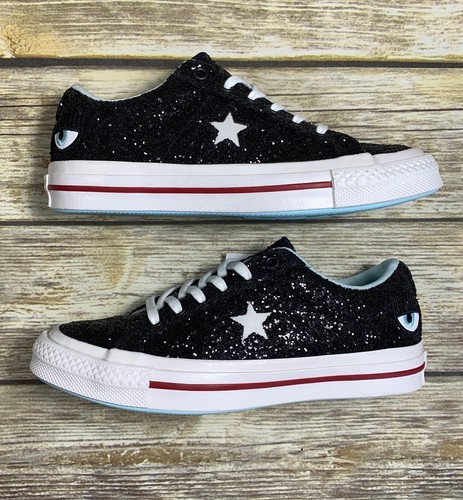converse star glitter