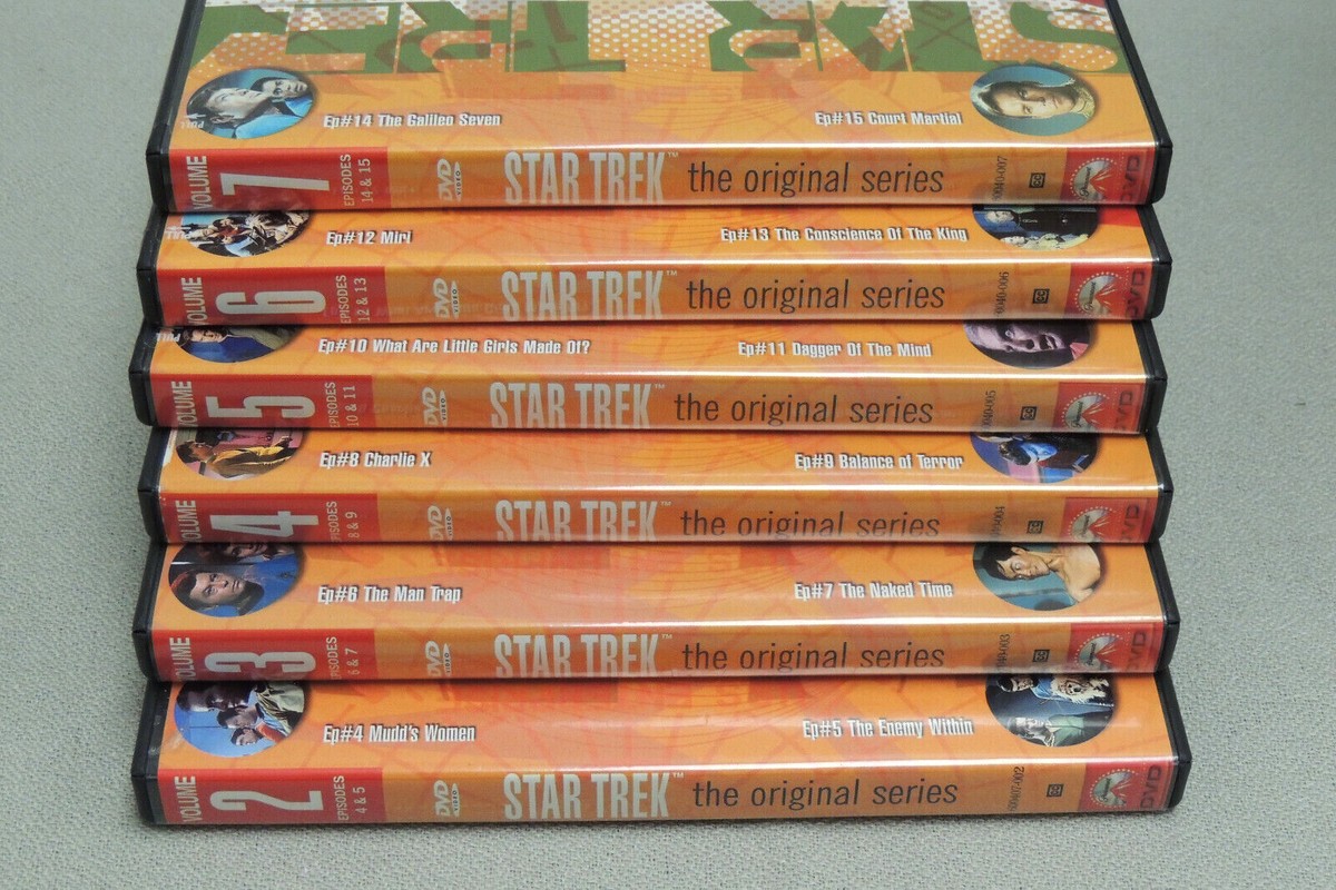 STAR TREK The Original Series DVD Episodes (MULTIPLE-LISTING) Region 1 TOS TV | eBay STAR TREK The Original Series DVD Episodes (MULTIPLE-LISTING) Region 1 TOS TV | eBay