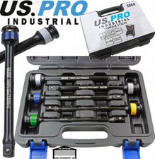 US PRO INDUSTRIAL 5pc 1/2" dr Torque Limiting Sticks Socket Extension Bars 6864
