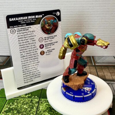 WizKids Heroclix Disney Plus Set SAKAARIAN IRON MAN #054 CHASE