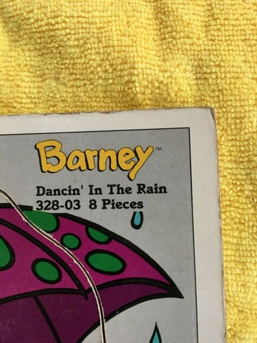 3 Rompecabezas de madera vintage ~ Barney ~ 101 dálmatas ~ Plaza sésamo - Imagen 4 de 12
