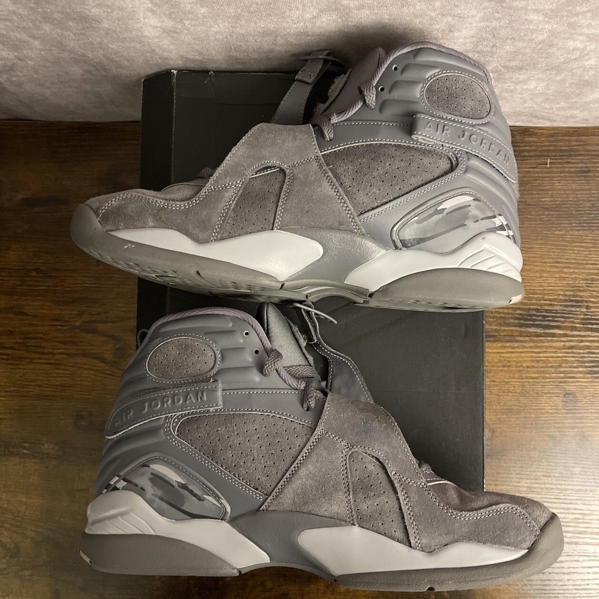 Jordan 8 Retro Cool Grey 2017 Size 10.5 305381-014 OG Rare Jordan 8 Retro Cool Grey 2017 Size 10.5 305381-014 OG Rare