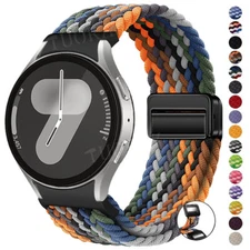 Quick Fit Nylon Band Strap For Samsung Galaxy Watch 7 FE 6 5 4 40/44 6 Classic