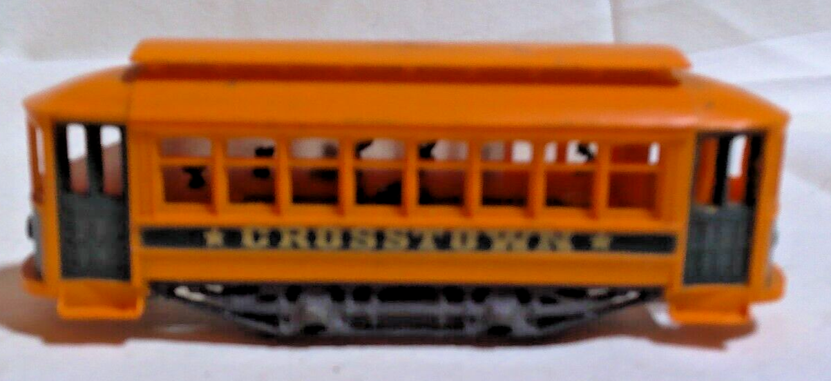 HO Scale Trolley Cars Lot of 2 Coney Island & Cross Town RUNS Trains 1