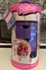 Mattel Barbie Astuccio Accessori Rotondo Vintage 1994 NUOVO CON ETICHETTE!