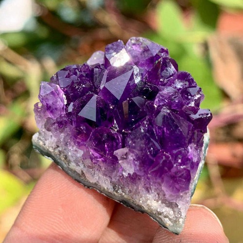 10-150g Large Natural Amethyst Cluster Quartz Crystal Druzy Geode Healing Stones - Picture 39 of 58