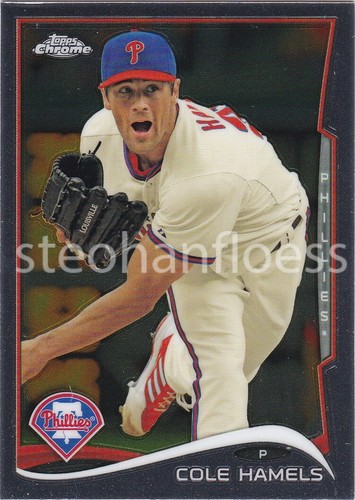 2014 Topps Chrome Baseball Base Cards You Pick the Card, Finish Your Set 1-220 - Picture 87 of 200