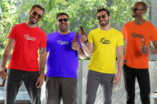 Embroidered Seven 7 Dwarfs T-Shirt, Happy Costume Funny Dopey Bashful Unisex Top