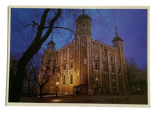 The Tower of London Postcard at Night London, England