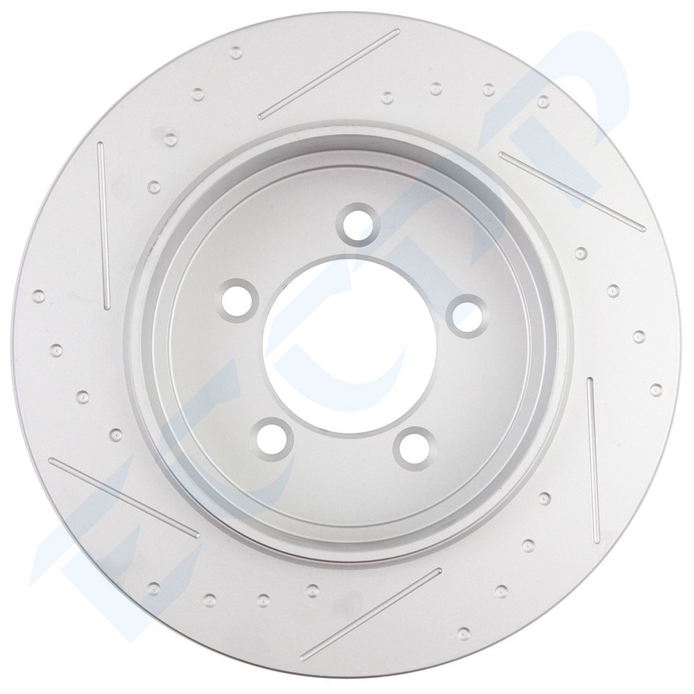 Ceramic Brake Pads And Rotors Front Rear For FORD EXPLORER MERCURY