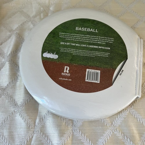 MEMORABLE MOMENTS IN BASEBALL ~ FAUX LEATHER STITCHED COVER ~ NEW SEALED. - Picture 3 of 4