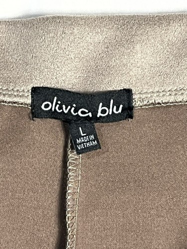 Olivia Blu Rock Damen Größe L kniehoch mit zwei Reißverschlusstaschen - Bild 8 von 8