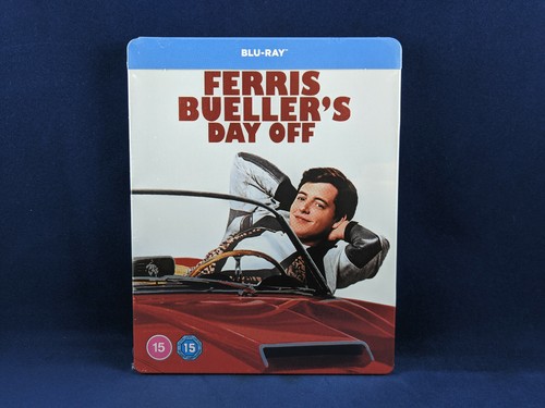 FERRIS BUELLER'S DAY OFF Steelbook Bluray VF John Hughes Matthew Broderick NEW - Photo 2/8