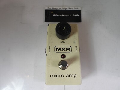MXR M133 Micro Amp Booster Overdrive Boost Effects Pedal Free USA Shipping