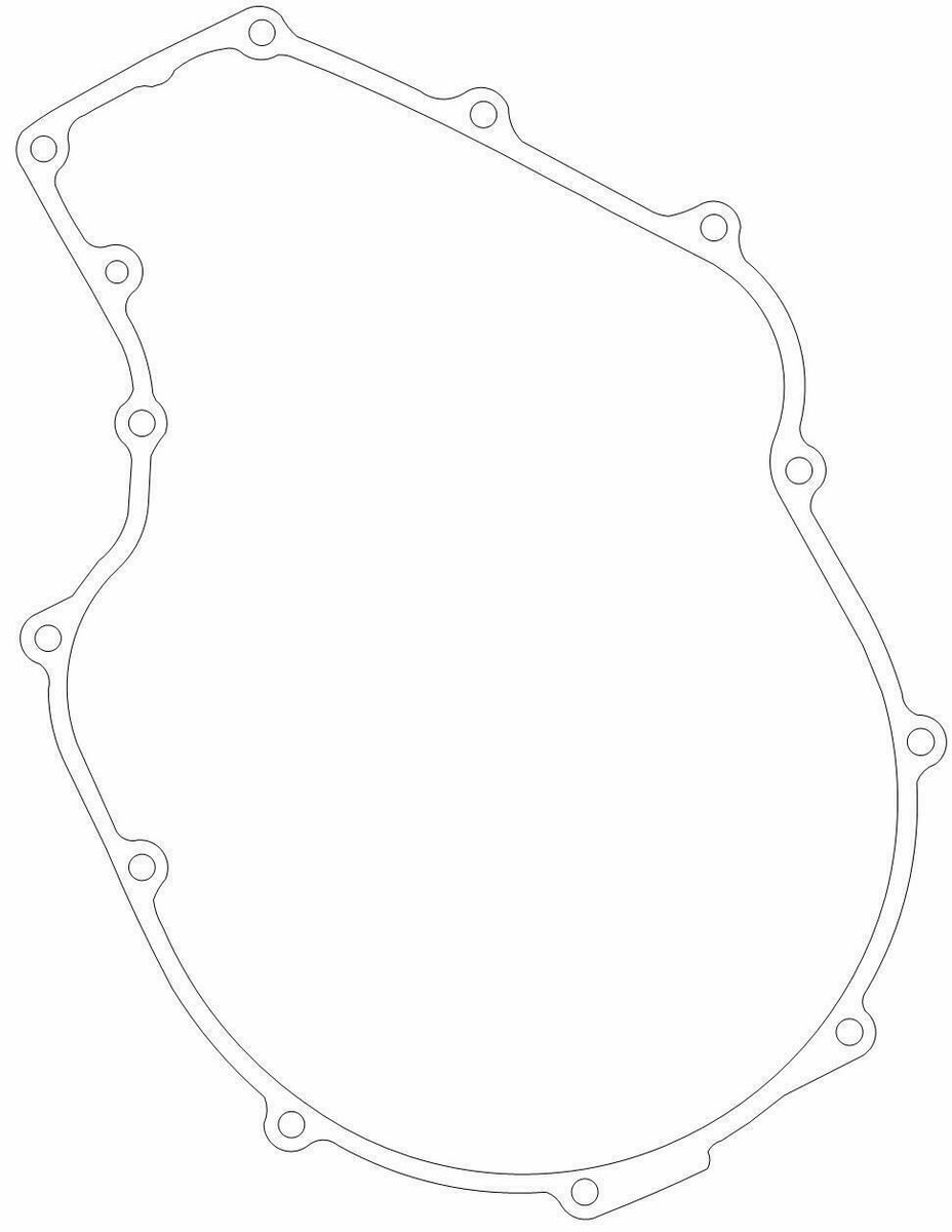1992-2002 Kawasaki ZZR ZX11 ZRX1200R 11009-1860 Clutch Cover