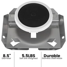 8.5" Air Diffuser Disc Pond Lake Aeration Accessory Stainless Steel Base